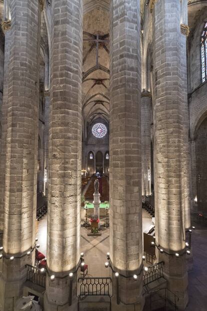 L'església de Santa Maria del Mar, a Barcelona.