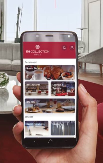 La plataforma Mobile Guest Service, de la cadena NH.