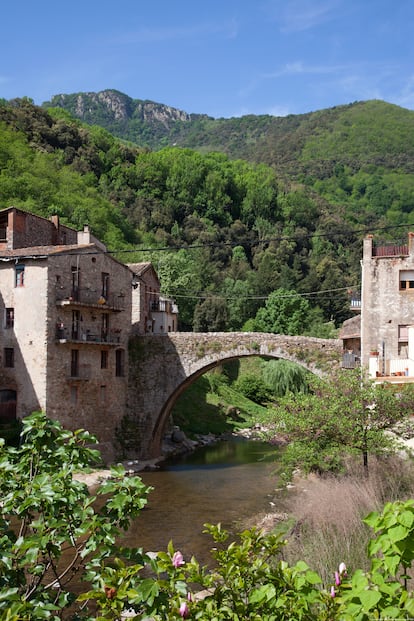 Osor, un pueblo situado al norte de la comarca de La Selva (Girona).