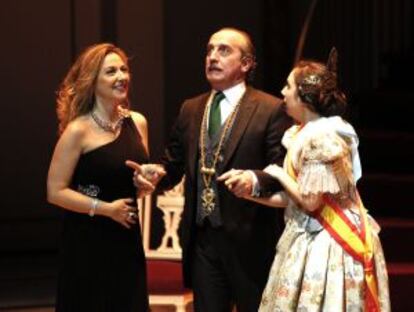 Ensayo de la obra 'El inspector' , dirigida por Miguel del Arco.