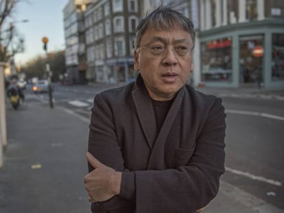 El escritor brit&aacute;nico Kazuo Ishiguro, en Londres.