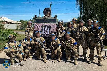 Fuerzas Armadas ucranianas en Kupiansk, Jarkov.