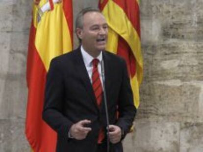 El presidente de la Comunidad Valenciana, Alberto Fabra.