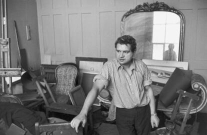 El pintor Francis Bacon, en 1952.