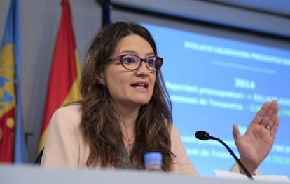 La vicepresidenta y portavoz del Consell, M&oacute;nica Oltra. 