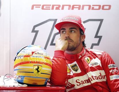 Fernando Alonso, en agosto pasado en B&eacute;lgica.