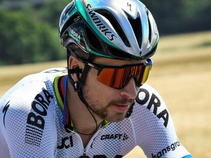 Peter Sagan, durante la cuarta etapa.