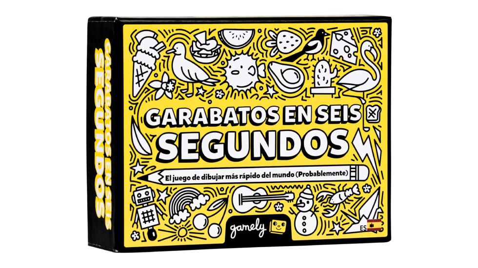 Juego de mesa ‘Garabatos en seis segundos’.