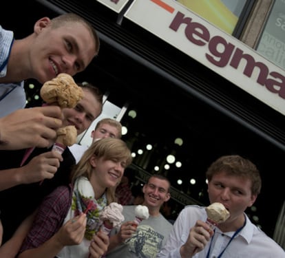 Los helados de Regma, con locales por toda la ciudad