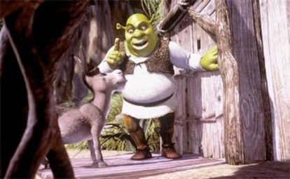 Fotograma de la película <i>Shrek</i> (Canal +).