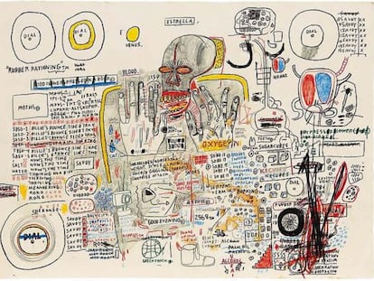 'Untitled (Estrella)' (1985), de Jean -Michel Basquiat