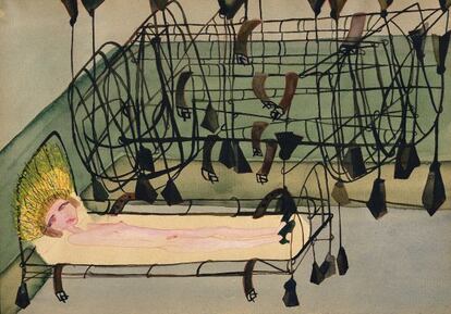 'Apassionata', aquarel·la de Carol Rama, del 1940.