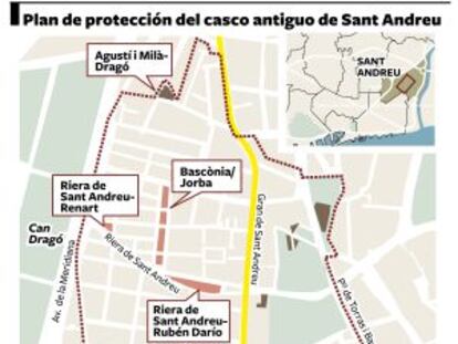 Los vecinos y la oposición rechazan
el plan de Trias para Sant Andreu