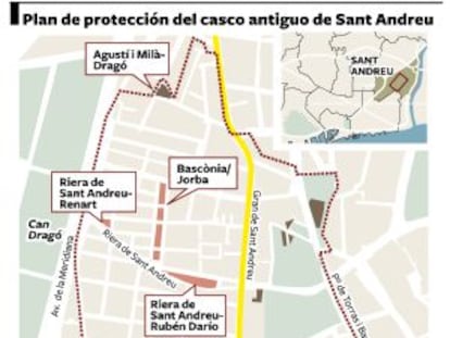Los vecinos y la oposición rechazan
el plan de Trias para Sant Andreu