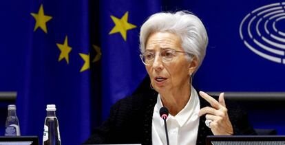 Christine Lagarde, presidenta del BCE