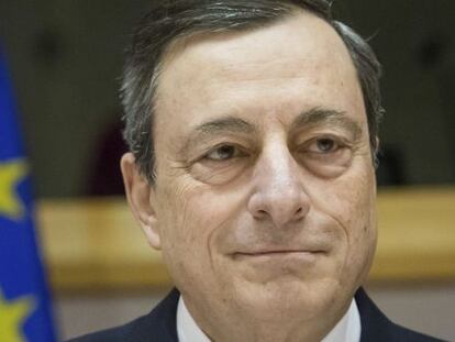 El presidente del Banco Central Europeo (BCE), Mario Draghi. EFE/Archivo