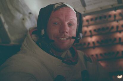 El astronauta Neil Armstrong, en 1969.