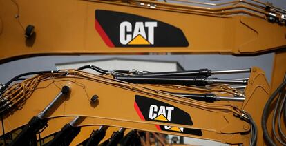 M&aacute;quinas de la compa&ntilde;&iacute;a de equipamiento Caterpillar