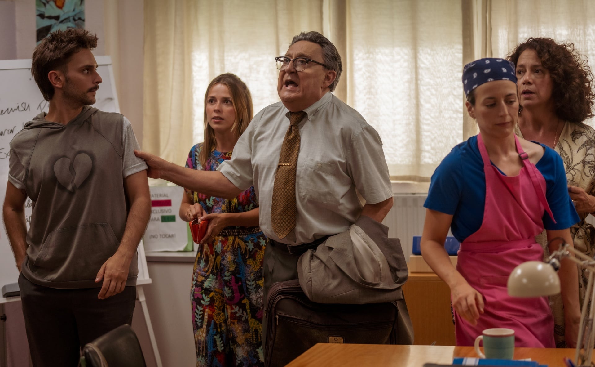 Una imagen del primer episodio de 'Barrio Esperanza'.