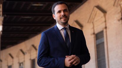 El ministro de Consumo, Alberto Garzón.