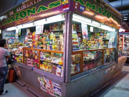 Amazonas. Se encuentra en el interior del madrileño Mercado Maravillas, en la calle de Bravo Murillo.