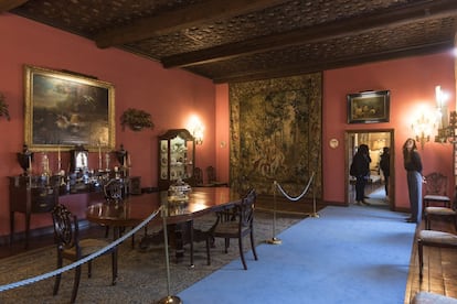 Comedor del Palacio de Monterrey, Salamanca.