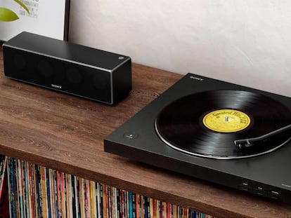 Sony lanza un tocadiscos con tecnología bluetooth