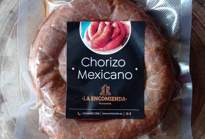 ¡Al riiiico chorizo mexicano!