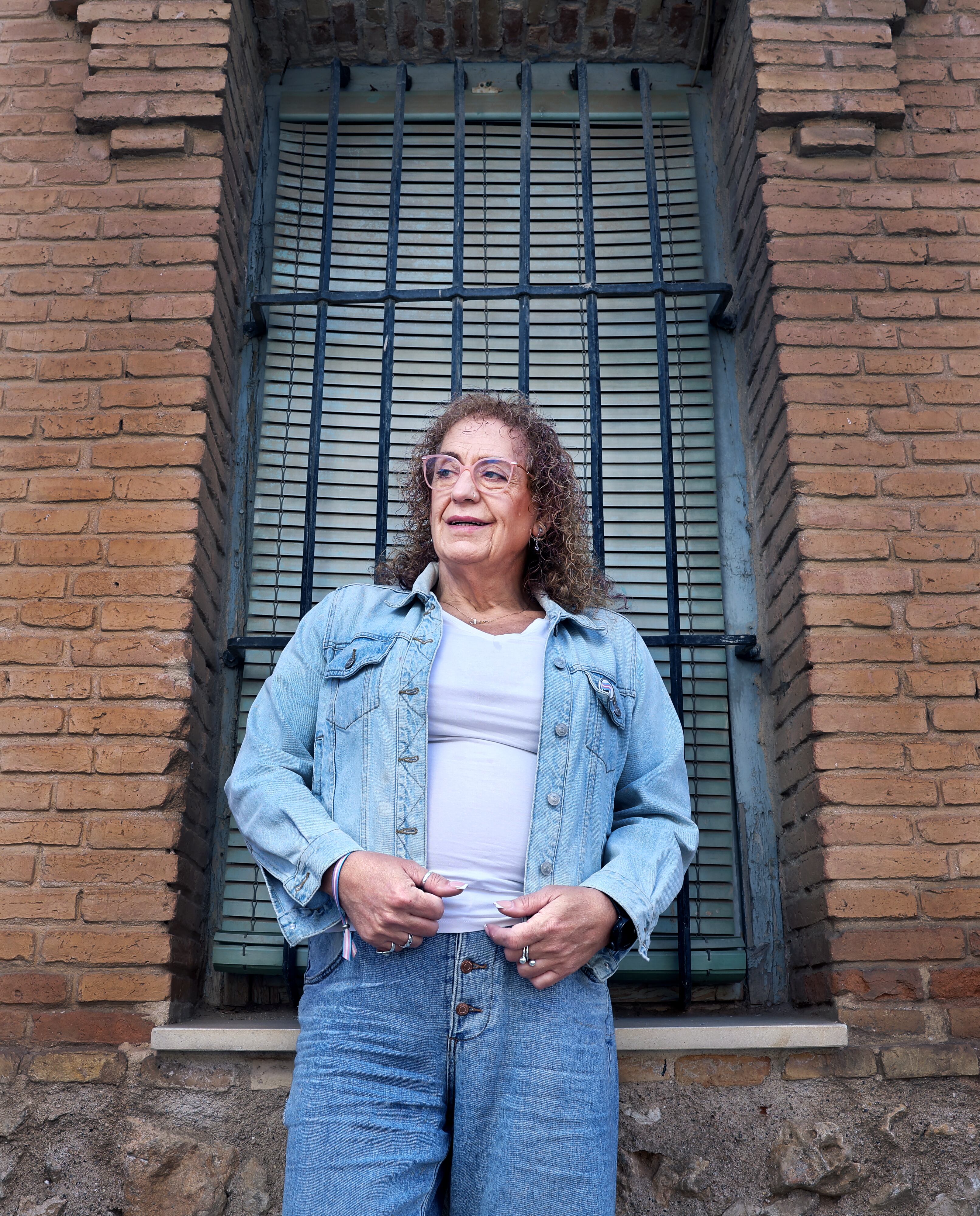 Raffaella Corrales en Tórtola de Henares (Guadalajara) el 1 de abril. 
