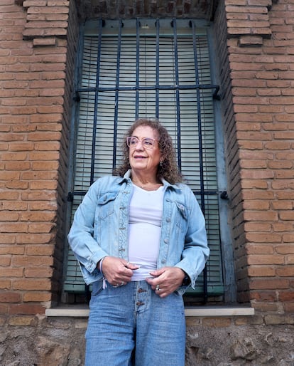 Raffaella Corrales en Tórtola de Henares (Guadalajara) el 1 de abril.