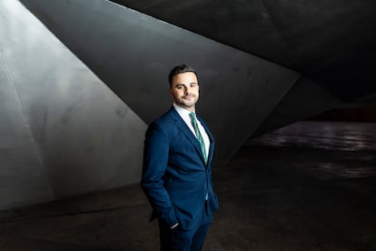 Rafael José Fernández-Delgado en el CaixaForum de Madrid el miércoles 4 de junio.
