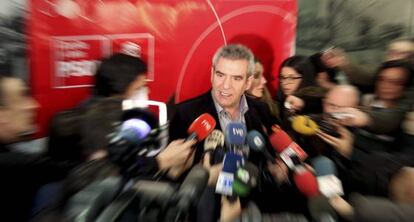 El secretario general del PSOE de Castilla y León, Julio Villarrubia.