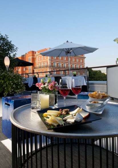 El Mirador del Thyssen, el restaurante del Museo Thyssen de Madrid.