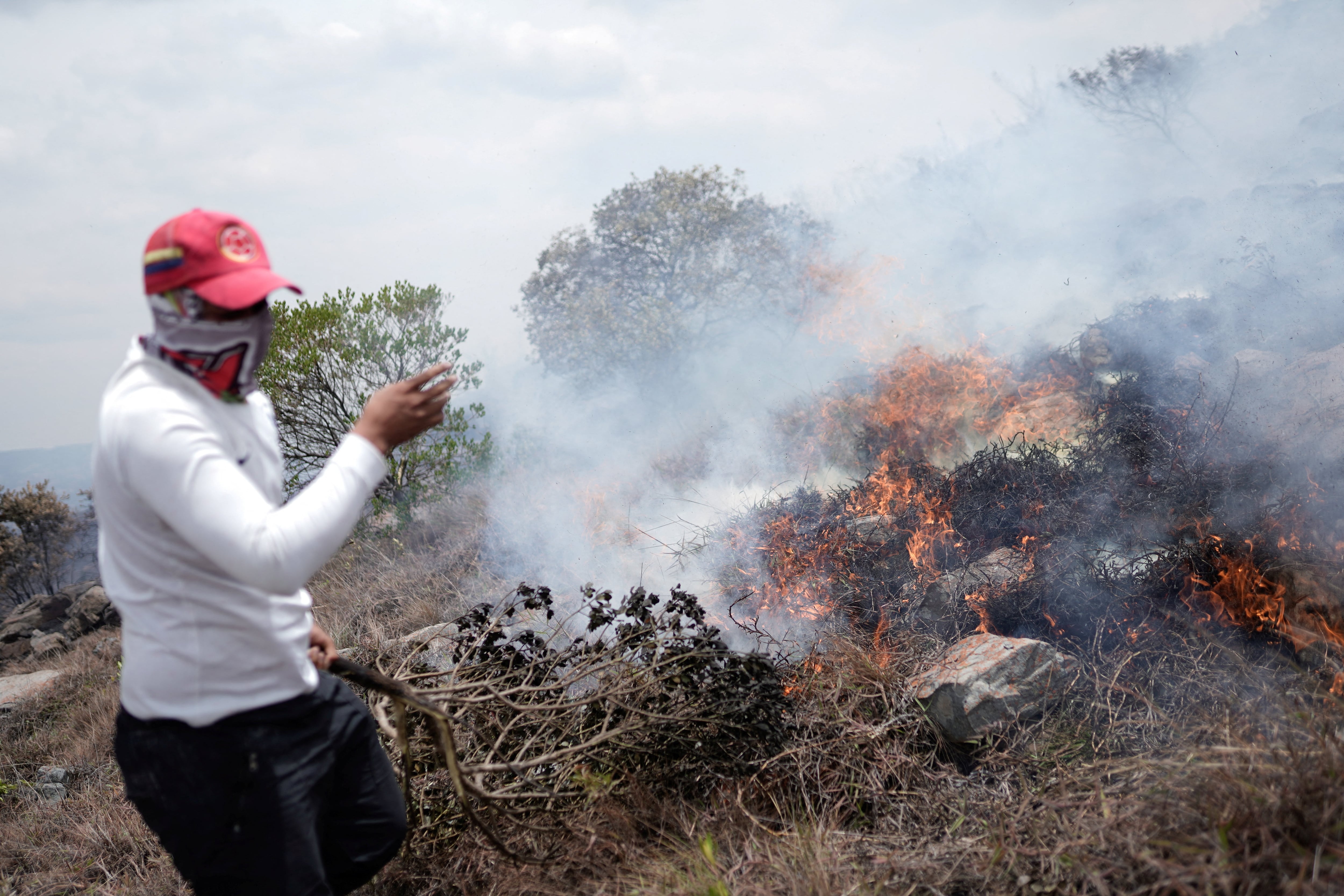 Arde el santuario de fauna y flora de Iguaque, en Boyacá