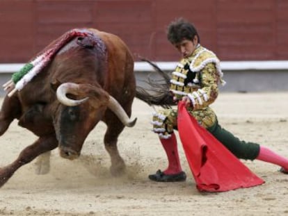 Joselito Adame, en Las Ventas. 