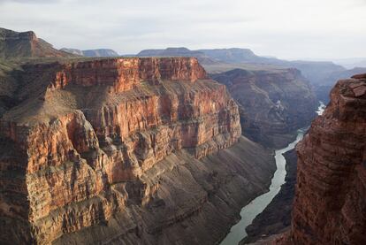 El Gran Cañón, en Arizona, es uno de los parques nacionales de EE UU en los que se han recogido microplásticos.