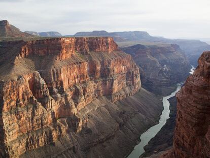 El Gran Cañón, en Arizona, es uno de los parques nacionales de EE UU en los que se han recogido microplásticos.