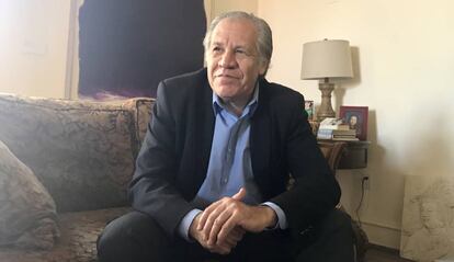 OAS general secretary Luis Almagro in his official residence in Washington DC.