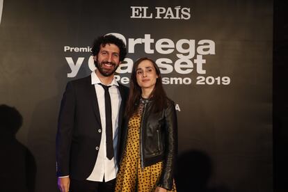 El cantautor Marwan, junto con la cantante Zahara.