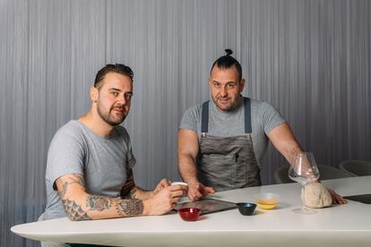 Simone Caporale y Marc Álvarez, del Sips.