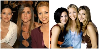 Aunque los seis protagonistas siempre han presumido de haber forjado una gran amistad, han sido las tres chicas del grupo quienes la han mantenido en el tiempo. Es habitual ver a las tres amigas, Jennifer Aniston, Lisa Kudrow y Courteney Cox almorzando juntas o como invitadas a bodas y cumpleaños. Además, las tres tienen un grupo de WhatsApp común.