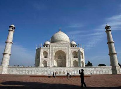 El mausoleo del Taj Mahal, en India.