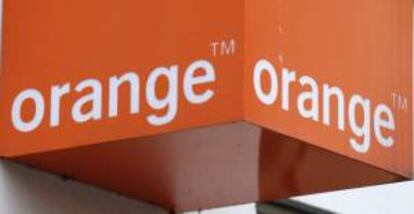 Imagen de un logotipo de la compañía Orange. EFE/Archivo