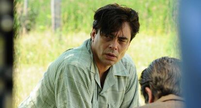 Benicio del Toro en un fotograma de &#039;Jimmy P.&#039;. 