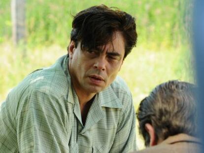 Benicio del Toro en un fotograma de &#039;Jimmy P.&#039;. 