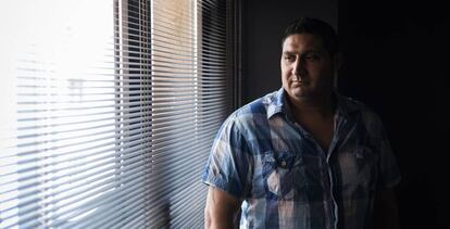 Jesús López, imputado por homicidio, esta semana en Zaragoza.