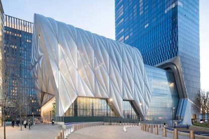 El centro de artes escénicas The Shed, en Nueva York.