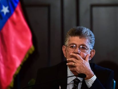 El presidente de la Asamblea, Henry Ramos Allup