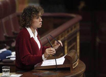 Dolors Montserrat en el Congreso de los Diputados.