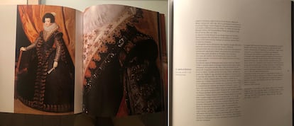 The catalog of the exhibition dedicated to Velázquez, in 2005, at the Capodimonte Museum in Naples where he exhibited the royal portrait. Photo: Benito Navarrete.